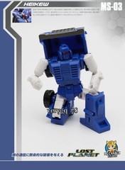 MFT MS-03 MS03 Transforms Toys Pipes Action Figure 4″ Mini Scale Model Gifts NEW