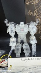 RARE Transformers Grimlock G1 Transparent ver. Unassembled Kit*2 No Box USAship