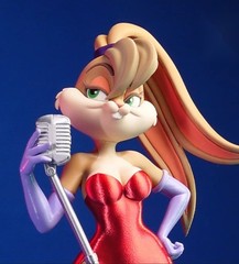 Lola Bunny Singer 3D Printed Figure DIY Kit Built Painted Collector Statue