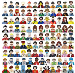 Action Figure Hero Anime Figure Fan Room Decor Random 50pcs