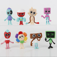 8pcs/Set Dandy’s World Dolls Horror Game Action Figure PVC Model Toy BEST GIFT