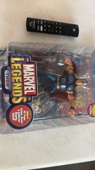 Marvel Legends Thor Series III Poseable Action Figure w/ Hammer Comic & Stand