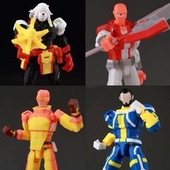 9L3D Lucky 13 Invincible Boy Conquer​ Omni Action Figure 3D Printed Anime Model