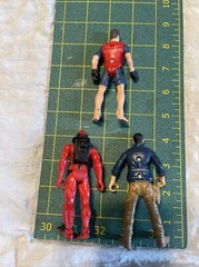 Chap Mei Scuba Diver Mechanic Frogman 3 3/4″ figure Animal Planet Figure Lot Set