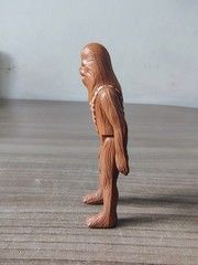 1988 Vintage Rare Chewbacca Star Wars GLASSLITE Brazil POTF Incomplete