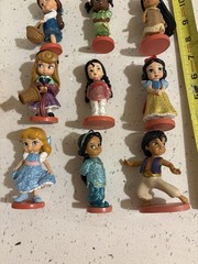 Nice Lot of 10 Disney Animators Princess Collection PVC Figures Disney Store