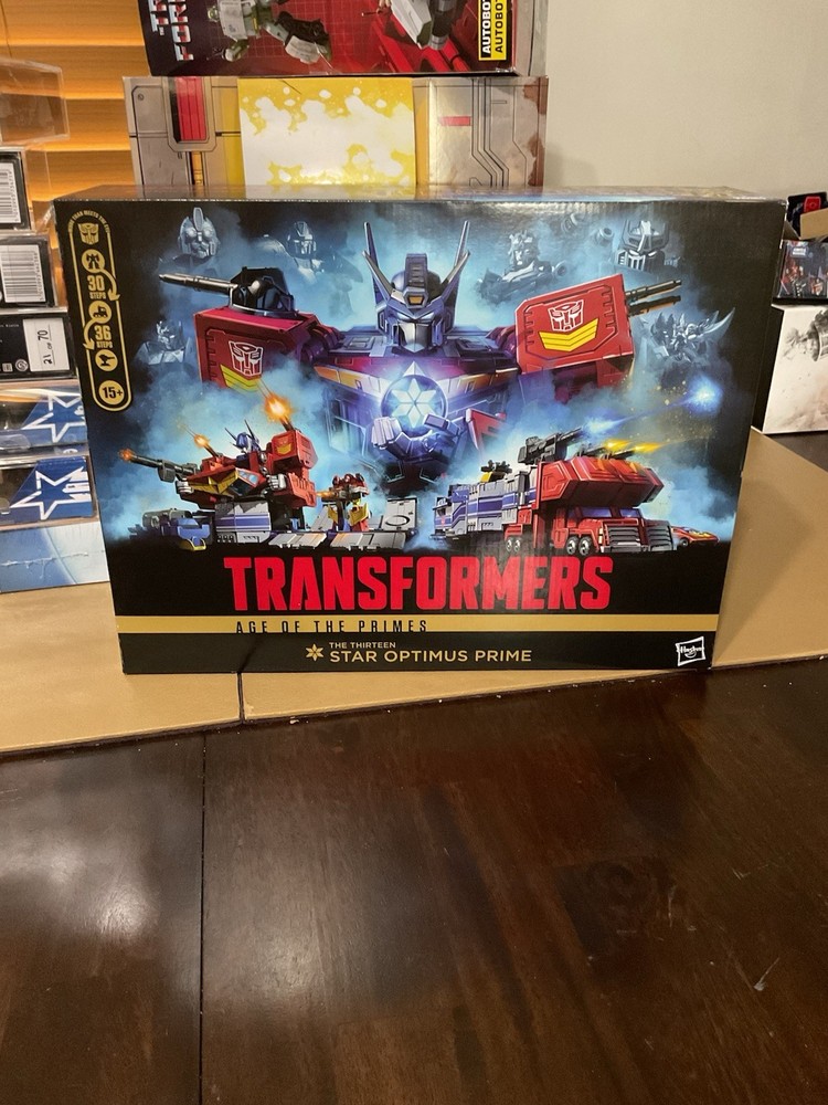 Transformers Age Of The Primes The Thirteen Star Optimus Prime