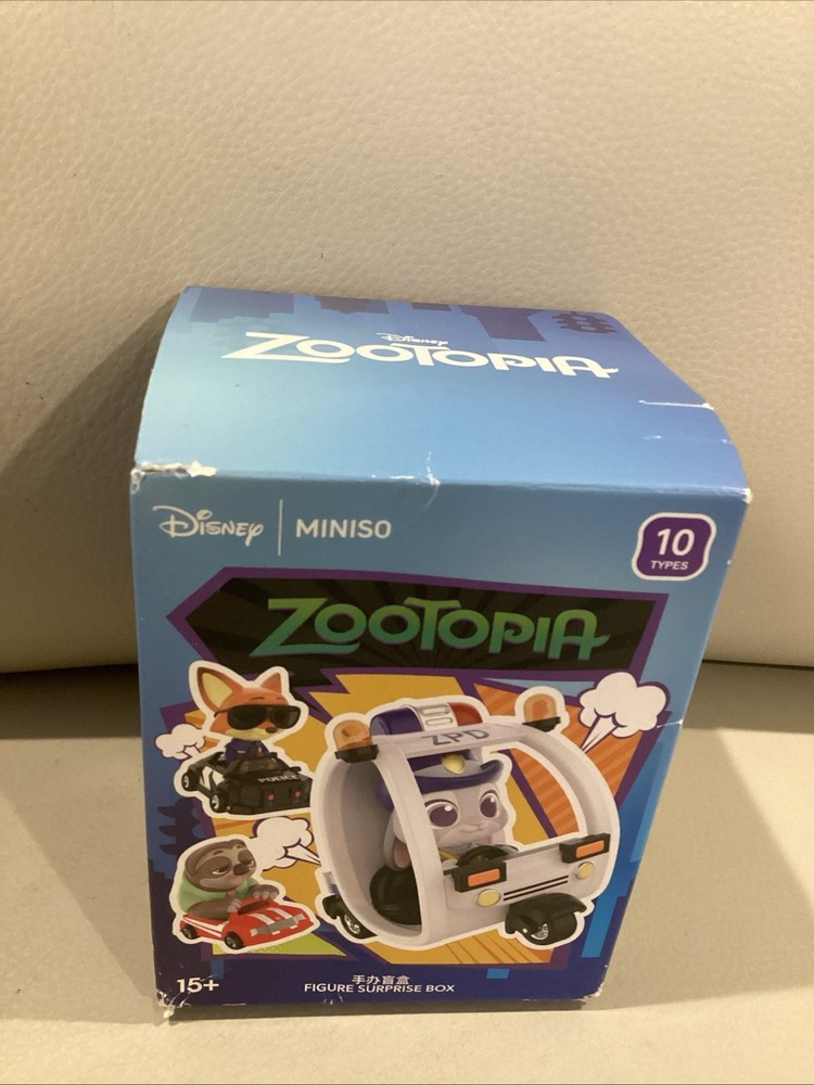 Miniso Disney Zootopia Blind Box From The “Happy Driving Series”