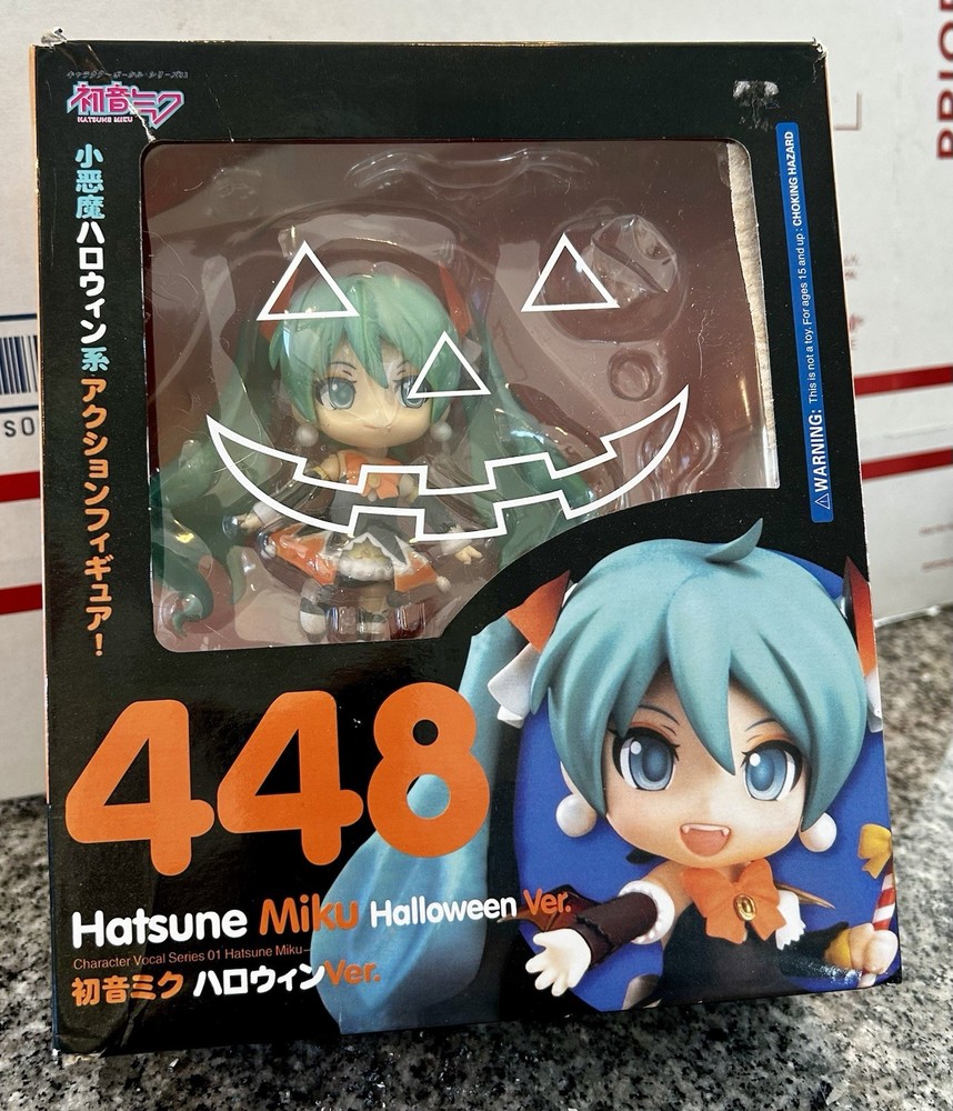 Nendoroid Hatsune Miku Pumpkin Halloween Ver 448 Good Smile Company *incomplete