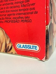 SUPER RARE MACGYVER Ferrari Testarossa GLASSLITE MISB 1993 1:18 scale