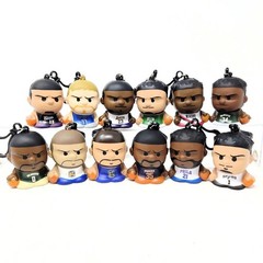 NBA SqueezyMates Basketball Figure Clips Lot of 12 NEW Different Players (Bin14)