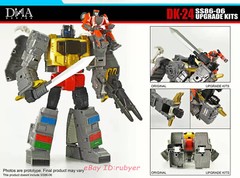 DNA Dk-24 Upgrade Kit SS86-06 For Grimlock and Wheelie Transformation INSTOCK