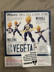 SH Figuarts: Dragon Ball Z – Super Saiyan Vegeta (Premium Color Edition) NIB