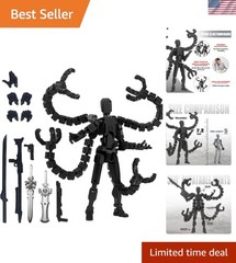 T13 Nova 7.2-Inch Multi-Jointed Action Figure – Perfect for Desktop & Art Use