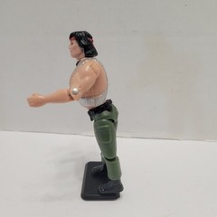 Vintage 1994 Rambo Sylvester Stallone 4″ Action Figure, W/ Stand