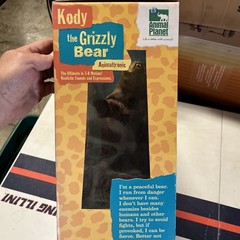 Animal Planet Animaltronic Kody The Bear – RARE Sealed Unopened In Box Year 2000