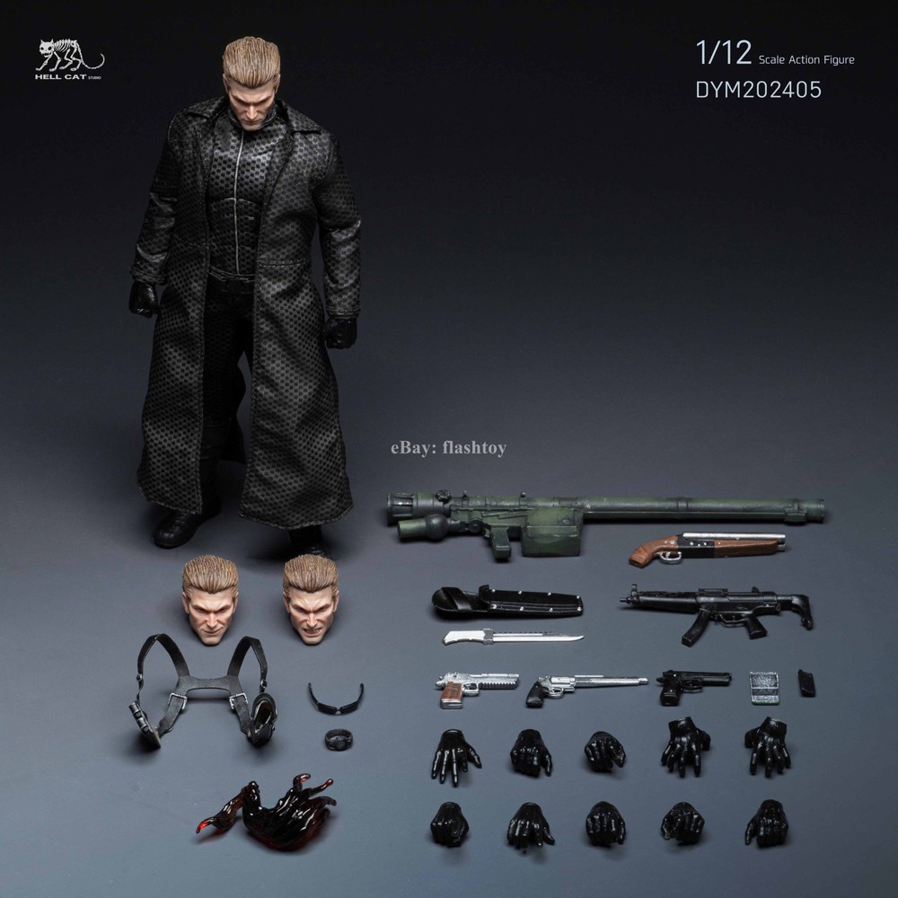 Presale Hell Cat DYM202405 1/12 Lord Ouroboros Wesker Male Action Figure Model