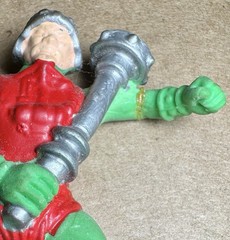 Vintage MOTU Masters of the Universe Rubber Eraser Figures Lot – He-Man Skeletor