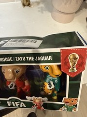 2026 FIFA WORLD CUP MASCOT ACTION FIGURE SET 3PC EAGLE MOOSE JAGUAR NEW