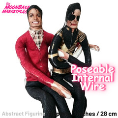 Michael Jackson Plush Doll Cosplay Stuffed Figure Collectible Room Decor Gift