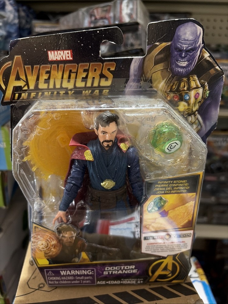 Hasbro Marvel Avengers Infinity War DOCTOR STRANGE w/ Infinity Stone 6″ SEALED