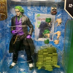 McFarlane Toys DC Multiverse The Joker Dark Knight Artist Series Gold Label NEW