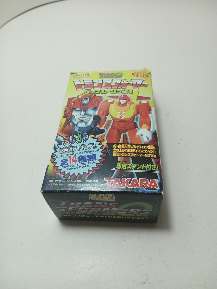 Takara Blind Box Transformer Gen One Scf Act 2 Box And Figure