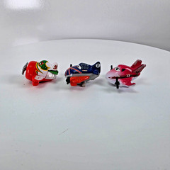 Disney Pixar Planes Micro Drifters-Rochelle, Bulldog & El Chupacabra Cars UK Toy