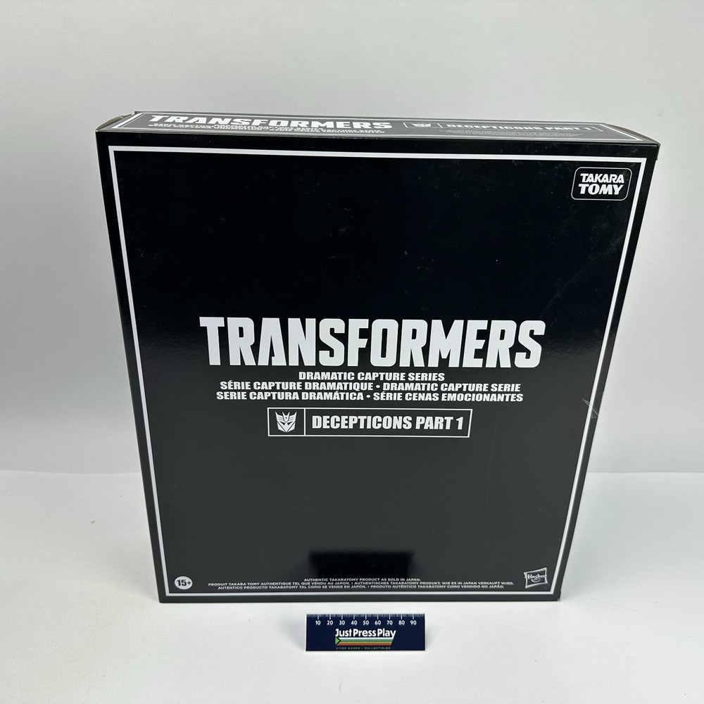 New Sealed Transformers Decepticons Part 1 Dramatic Capture Series Figures