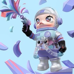 POP MART MEGA SPACE MOLLY 400% – LOUIS DE GUZMAN