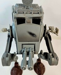 Star Wars 2009 AT-ST Scout Walker And 2 2010 Scout Drivers