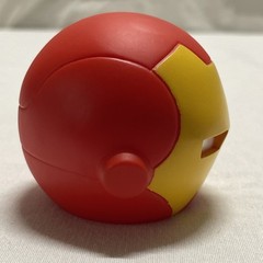 Marvel Avengers Iron Man Helmet Figure 3″ Red Yellow Battery Power Night Light