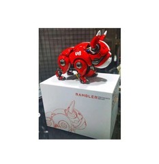 BULLDOG TOY HWJ RAMBLER BEAST RED MECHANICAL ACTION FIGURE NEW