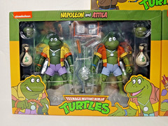 NECA TMNT Lot Rasputin & Genghis Frog, Napoleon & Attila, Ace Duck & Mutagen Man