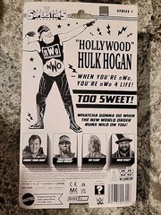 WWE Superstars Series 1 Hollywood Hogan Series 6 Yellow Boots Series 8 Blue