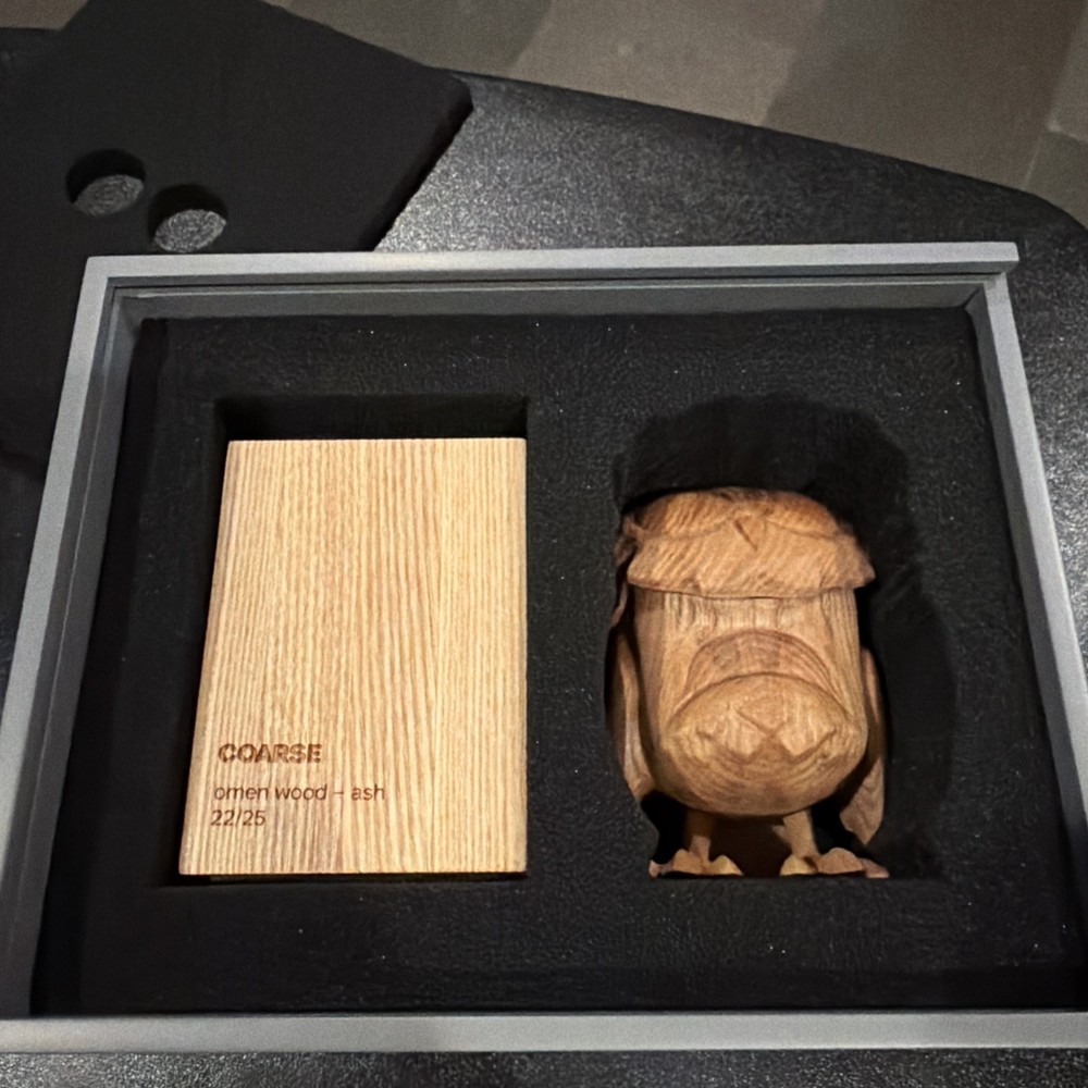 Coarse Toys ~ Omen Fade Wood Figure – Artist’s Proof Version