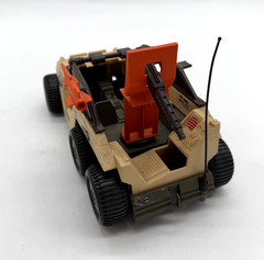 1988 GI Joe Desert Fox 6WD Jeep Vehicle, w/ One Missile (READ DESCRIPTION)