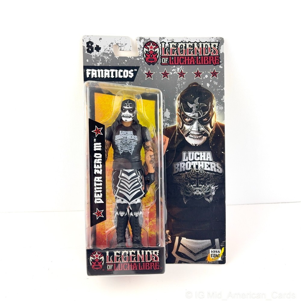 Legends of Lucha Libre Penta Zero M Figure Fanaticos Boss Fight Studio NEW READ