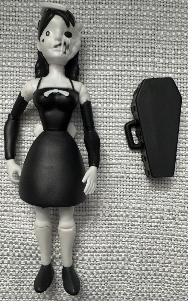 Bendy & The Ink Machine Alice Angel Series 1 Action Figure PhatMojo Black/White