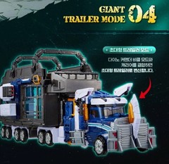 Miniforce Dinoid Warrior DINO COMMANDER Integration Robot Trailer Truck Car 2025