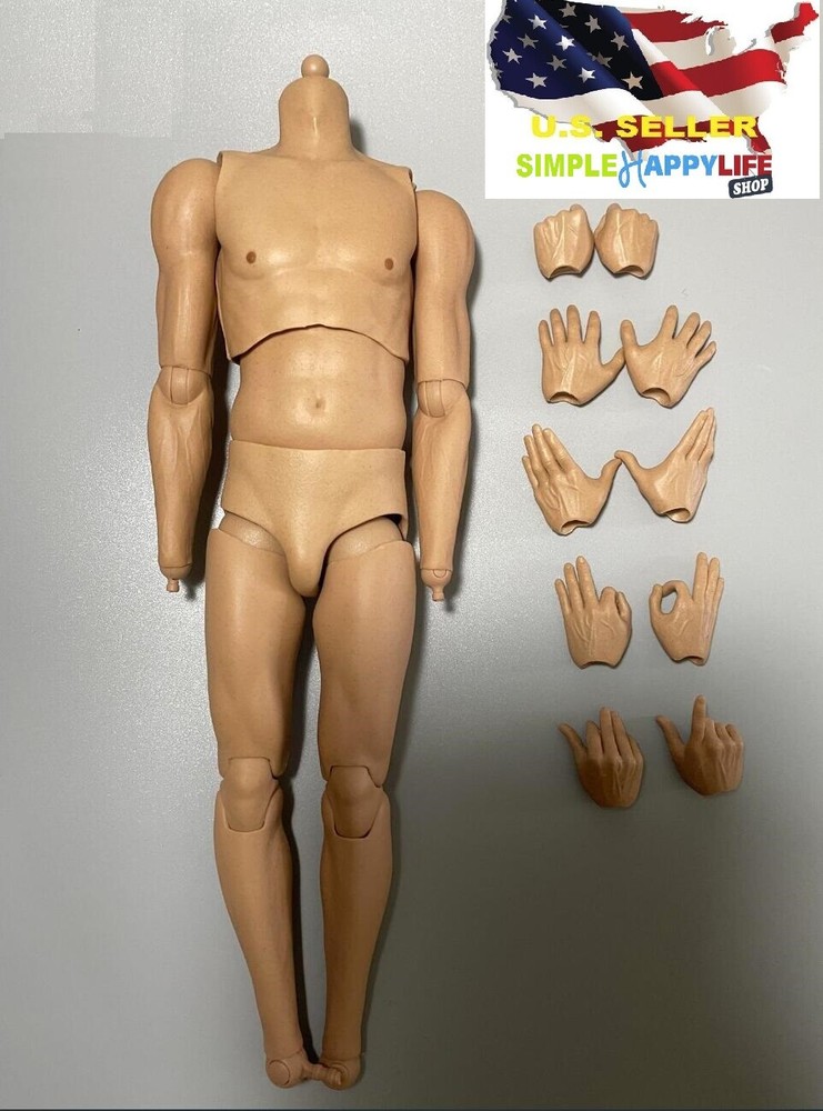 1/6 Sport Muscular Male TAN Body Klay Thompson for Hot Toys Enterbay ❶USA❶