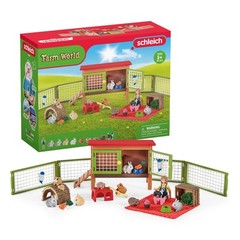 Farm World – 26 PC Little Pets Pen and Picnic Playset – Tiny Pets Farm Friend…