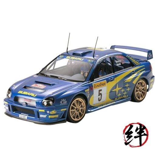 Tamiya 1/24 Sports Car No. 240 Subaru Impreza WRC 2001 Plastic Model Kit 24240