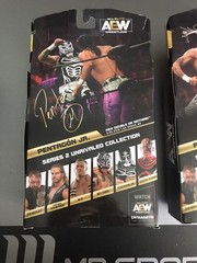 New Sealed AEW Unrivaled Series 2 Pentagon Jr (Penta) and Rey Fenix Figures