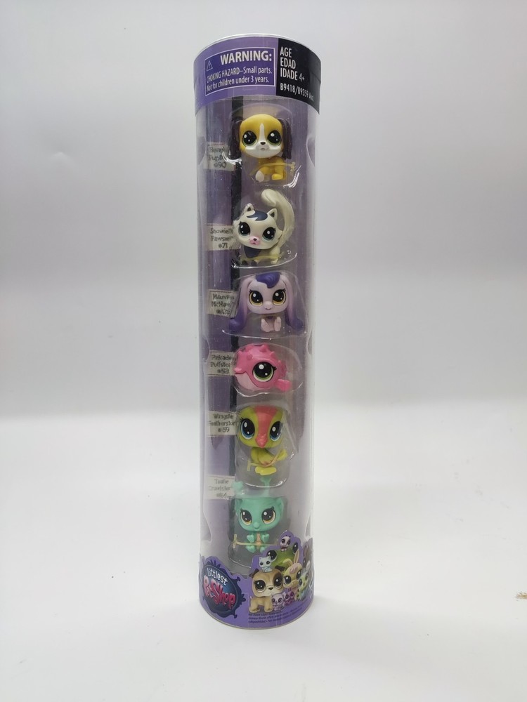 LPS Littlest Pet Shop B9418/B9359 6 Mini Pet