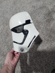 STAR WARS THE FORCE AWAKENS First Order Stormtrooper MASK Hard Plastic