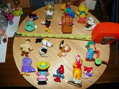 Lot Of 16 Vintage PVC Plastic Figures Mixed A-8 LAST 30 DAYS