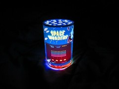 Space Invaders Retro Arcade Color Changing Projection Wall Night Light New