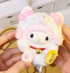 TOPTOY Sanrio Lucky Cat Series Piush Blind Box Confirmed Figure Toy Doll