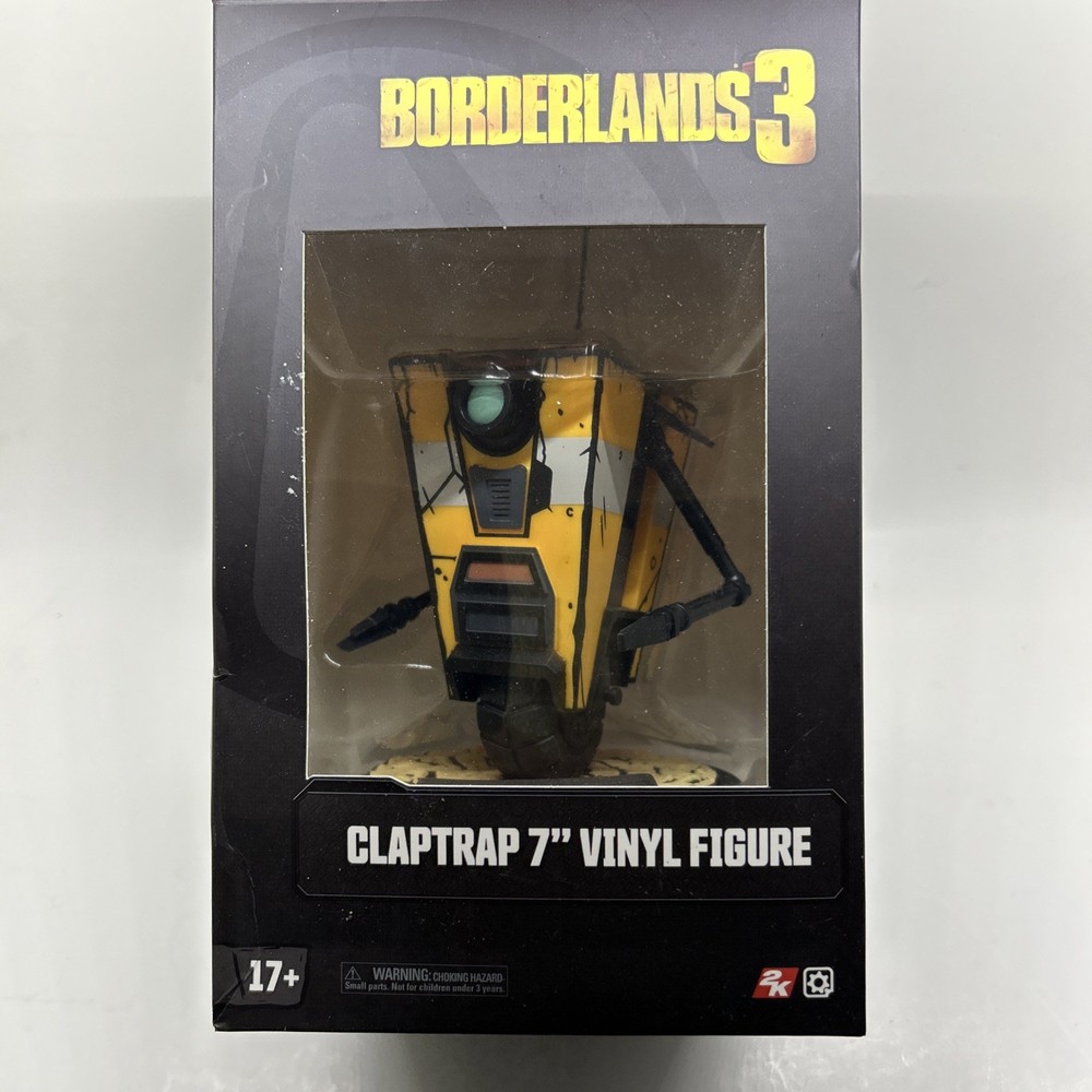 Borderlands 3 Claptrap 7″ Static Figure Vinyl (2019) Brand New Sealed